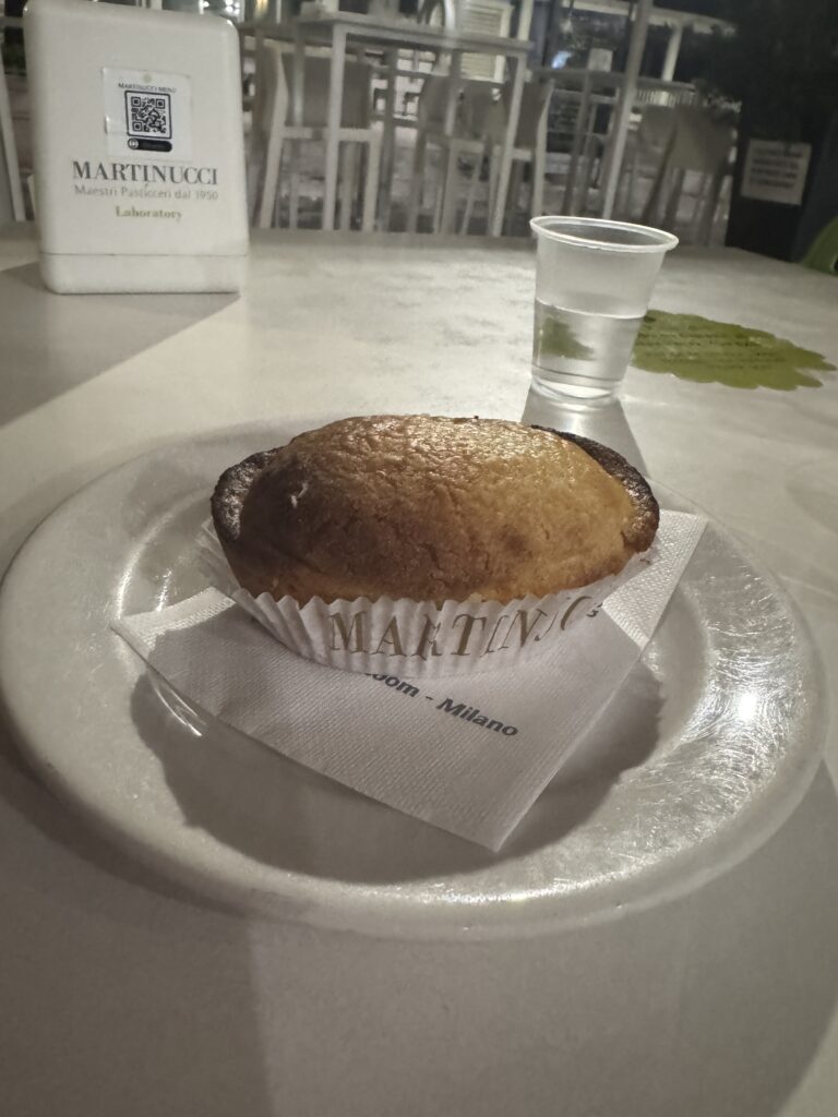 Pasticiotti at Martiucci